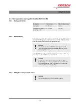 Preview for 31 page of Fritsch ANALYSETTE 3 Operating Instructions Manual