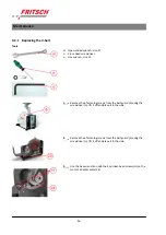 Предварительный просмотр 46 страницы Fritsch PULVERISETTE 1 premium Series Operating Instructions Manual