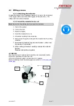 Preview for 15 page of Fritsch PULVERISETTE 15 Operating Instruction