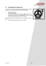 Preview for 18 page of Fritsch PULVERISETTE 16 Operating Instructions Manual