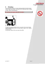 Preview for 19 page of Fritsch PULVERISETTE 16 Operating Instructions Manual