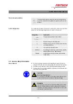 Preview for 13 page of Fritsch PULVERISETTE 19 Operating Instructions Manual