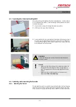 Preview for 21 page of Fritsch PULVERISETTE 19 Operating Instructions Manual