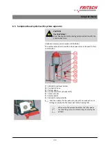 Preview for 39 page of Fritsch PULVERISETTE 19 Operating Instructions Manual