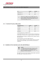 Предварительный просмотр 10 страницы Fritsch PULVERISETTE 5 premium 50.9250.00 Operating Instructions Manual