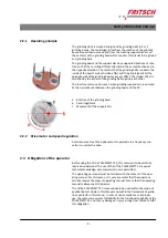 Предварительный просмотр 9 страницы Fritsch PULVERISETTE 5 Operating Instructions Manual