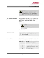 Предварительный просмотр 11 страницы Fritsch PULVERISETTE 7 Operating Instructions Manual