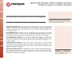 Preview for 9 page of FRITSCHI Xenic 10 Operating Instructions Manual