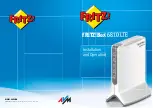 Fritz!Box 6810 LTE Installation And Operation Manual preview