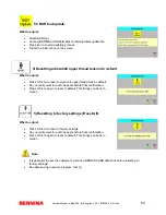 Preview for 94 page of Fritz Gegauf Bernina artista 630 Service Manual