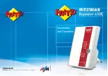 Preview for 1 page of Fritz! 450E Installation Instructions Manual