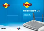 Fritz! Box 6840 LTE Configuration And Operation Manual preview