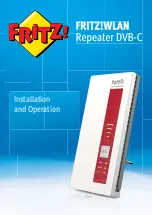 Fritz! DVB-C Installation And Operation Manual preview