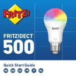 Fritz! FRITZ!DECT 500 Quick Start Manual preview