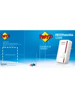 Preview for 1 page of Fritz! Powerline 1240E Installation And Operation Manual