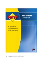 Fritz! USB Stick N Installation, Configuration And Operation preview