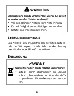 Preview for 12 page of Friwo 150M Instruction Manual