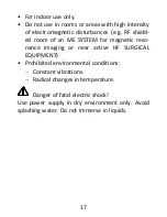 Предварительный просмотр 17 страницы Friwo 150M Instruction Manual