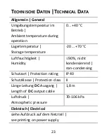 Предварительный просмотр 23 страницы Friwo 150M Instruction Manual