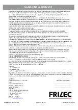 Preview for 24 page of FRIZEC HAMBURG5034STGB Operation Manual