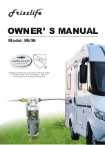 Frizzlife MV99 Owner'S Manual preview