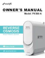 Frizzlife PX500-A Owner'S Manual preview