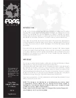 Frog Bikes Frog 43 Owner'S Manual предпросмотр