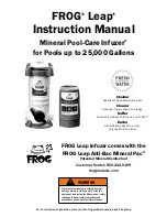 Предварительный просмотр 1 страницы Frog Leap 7800 Instruction Manual