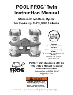 Frog Pool Frog Twin Instruction Manual preview