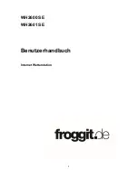 Froggit IP Observer WH2600 SE Operating Instructions Manual preview