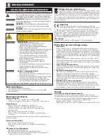 Предварительный просмотр 4 страницы FroliCat PTY45-14271 Operating Manual