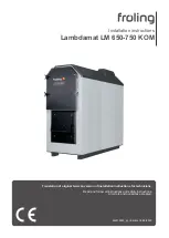 Fröling Lambdamat LM 650 KOM Installation Instructions Manual предпросмотр