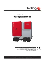 Froling TX 150 Installation Instructions Manual preview