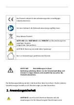 Предварительный просмотр 4 страницы Fromm & Starck STAR ATFE 11 User Manual