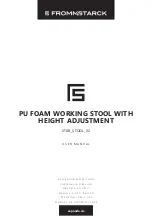 Fromm & Starck STAR STOOL 02 User Manual preview