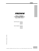 Fromm 30.1701 Manual предпросмотр