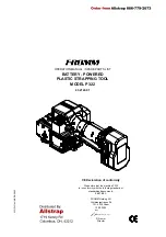 Fromm 43.2124.01 Operation Manual & Spare Parts List предпросмотр