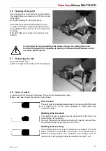 Preview for 11 page of Fromm 43.2124.01 Operation Manual & Spare Parts List