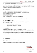 Preview for 16 page of Fromm 43.2124.01 Operation Manual & Spare Parts List