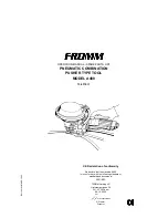 Fromm A480 Operation Manual & Spare Parts List preview