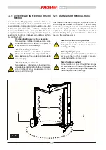 Preview for 12 page of Fromm FS 510 Instructions For Installation, Use And Maintenance Manual