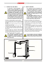 Preview for 13 page of Fromm FS 510 Instructions For Installation, Use And Maintenance Manual