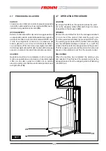 Preview for 23 page of Fromm FS 510 Instructions For Installation, Use And Maintenance Manual