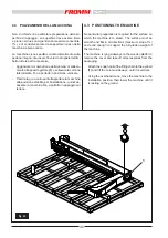 Preview for 30 page of Fromm FS 510 Instructions For Installation, Use And Maintenance Manual