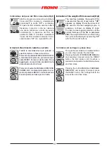 Preview for 37 page of Fromm FS 510 Instructions For Installation, Use And Maintenance Manual