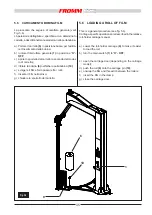 Preview for 45 page of Fromm FS 510 Instructions For Installation, Use And Maintenance Manual