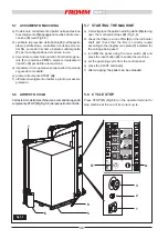 Preview for 46 page of Fromm FS 510 Instructions For Installation, Use And Maintenance Manual