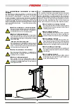 Предварительный просмотр 14 страницы Fromm FS 540 Installation, Use And Maintenance Manual