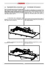 Предварительный просмотр 47 страницы Fromm FS 540 Installation, Use And Maintenance Manual