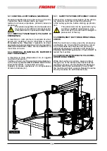 Предварительный просмотр 76 страницы Fromm FS 540 Installation, Use And Maintenance Manual